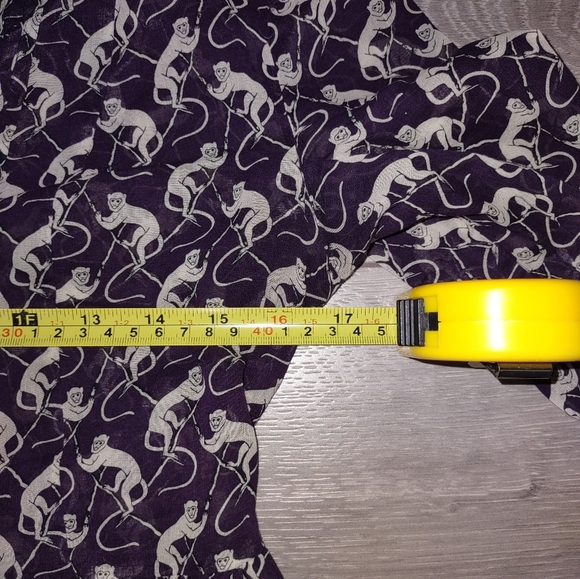ANTHROPOLOGIE Maeve monkey shirt - Picture 6 of 7